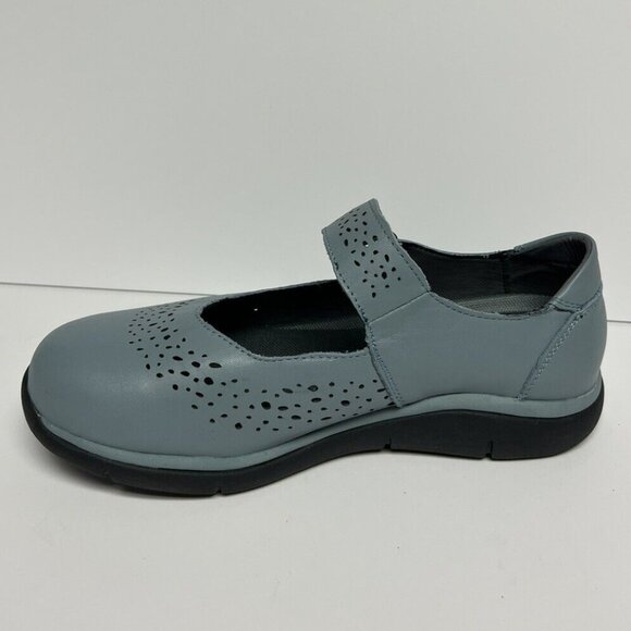 Propet Womens Selena Mary Jane Flats Blue, Size 10(XX) - Picture 2 of 6